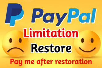 restore paypal limitation, submit documents and fix issues