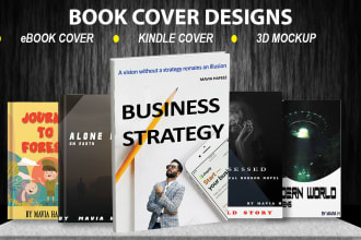 design creative amazon kdp kindle ebook, book cover design