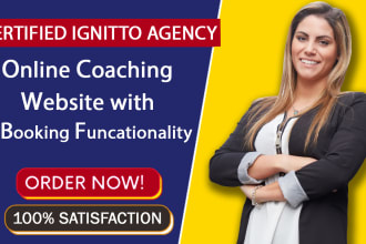 create a life coach website with booking functionality on gohighlevel