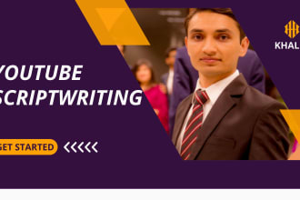write creative scripts for your youtube channel or podcast
