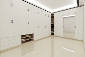 design a custom wardrobe and closet in both 3d and 2d
