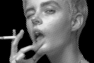 make vector halftone line art for merch design