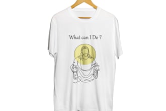create one line art minimalist line art vector illustration and t shirt design