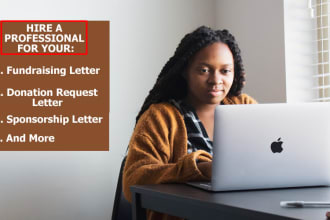 write a fundraising, grant, donation or sponsorship letter for nonprofit