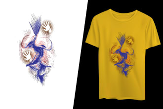 design merchandise graphics t shirt