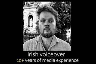 record an irish voice over for you