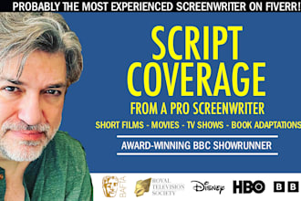 give coverage and feedback on your script or screenplay