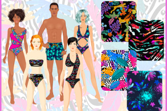 do seamless repeat print
