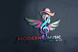 design, custom, dj, music, rap and band logo