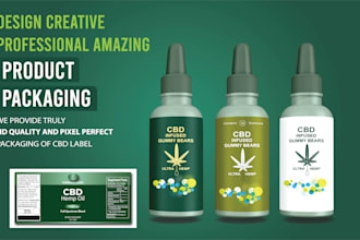 do the best premium label and packaging box design for you
