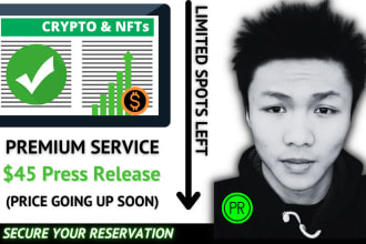 publish web3, nft, blockchain, crypto press release