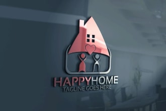 create financial accounting insurance consulting marketing logo design
