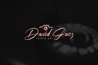 design photography logo watermark or signature