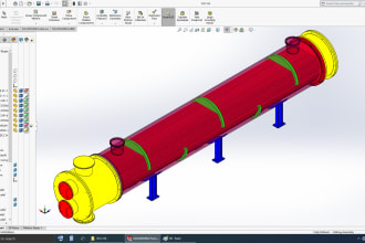 do 3d modeling, simulation cfd, logo and graphic design
