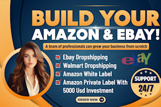 do amazon ebay walmart dropshipping and listing