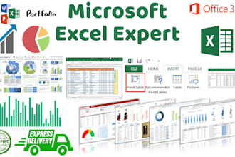 be your google sheets and excel expert
