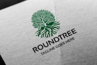 do professional landscape, grass trimming, and lawn care logo design
