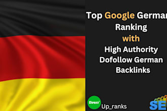 build da90 german SEO backlinks for google germany ranking