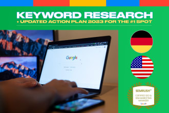 do SEO keyword research and competitor analysis