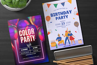 best designer modern flyer and poster