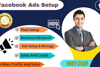 setup manage shopify facebook ads, campaign, instagram ads