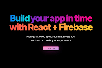 build a high performance website