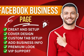 do impressive facebook, instagram business page create and setup