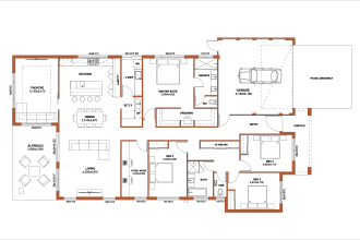 draw architectural blueprints, house plans in autocad