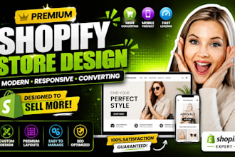 create shopify dropshipping website with winning products