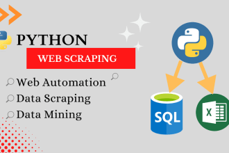 do python automation and unlimited web scraping