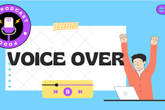 provide you a natural voice over