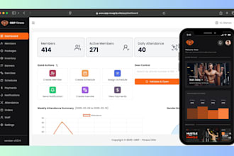 provide a powerful gym management system with smart door