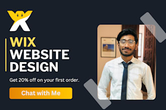 develop wix website design or wix business website