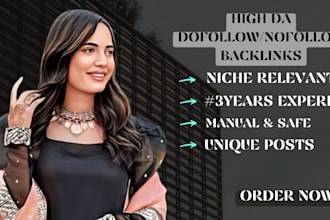 provide high DR niche relevant dofollow nofollow forum backlinks