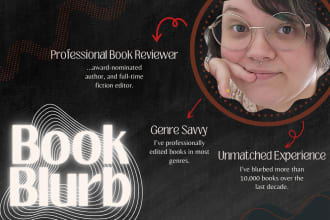 write a stellar book blurb to reel in your readers