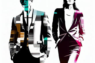 do digital illustration for fashion design art