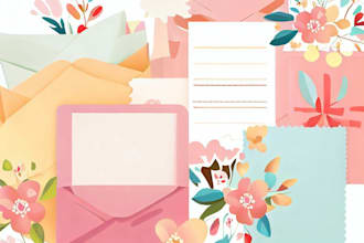 do greeting cards and invitation card for birthday and wedding
