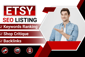 optimize etsy SEO listing and etsy title tags to boost sales
