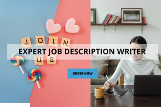 write a job description for your hiring candidates