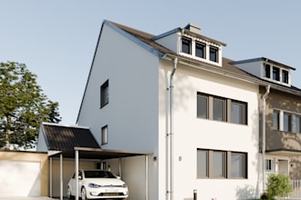 create photorealistic architectural 3d rendering