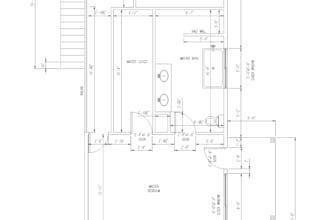 draft professional 2d architectural drawing