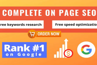do wordpress onpage SEO optimization to dominate ranking