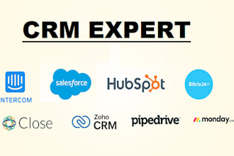 our agency will set up zoho, odoo, zendesk, hubspot, and monday CRM