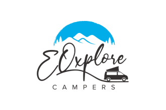 give an adventure, outdoor, camping, or mountain logo