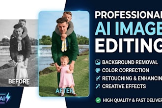 do the best and fastest ai image or files edits and upscaling