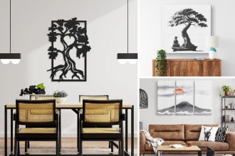 create wall art mockup for your etsy or shopify store