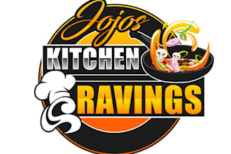 design awesome kitchen logo with new concepts