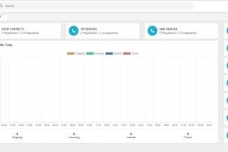install vitalpbx and configure all modules in it