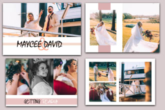 design template wedding album photobook photo album
