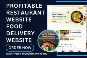 design restaurant website food delivery food website food truck wordpres website